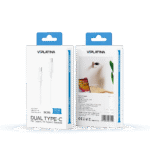 کابل تاپیسی به تایپسی 60واتی 1متری وی آی پلاتینا VIPLATINA BC85
