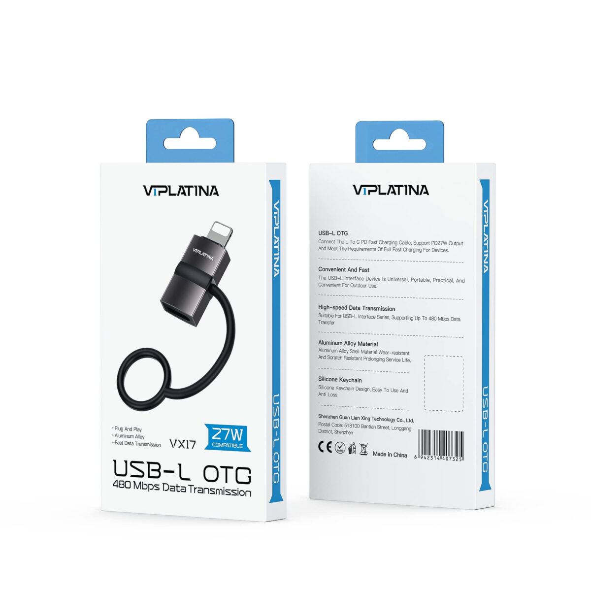 تبدیل لایتنینگ VIPLATINA VX17 OTG