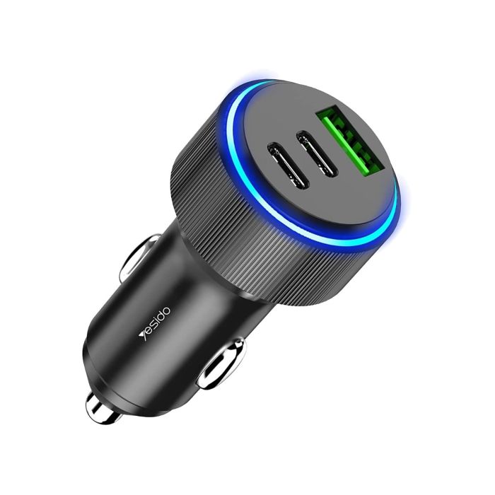 شارژر فندکی 60واتی یسیدو YESIDO Y50