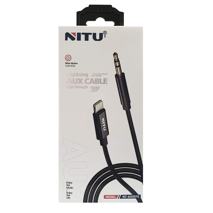 کابل Aux آیفونی نیتو NITU NT-AUX15 طول 1متر