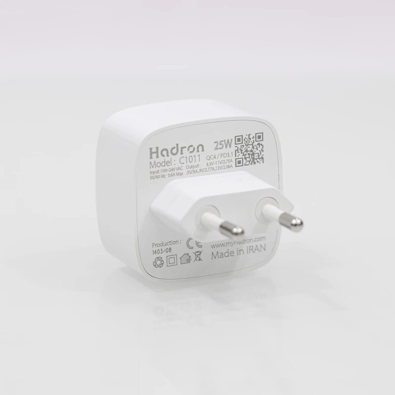 شارژر دیواری 25واتی هادرون مدل Hadron C1011