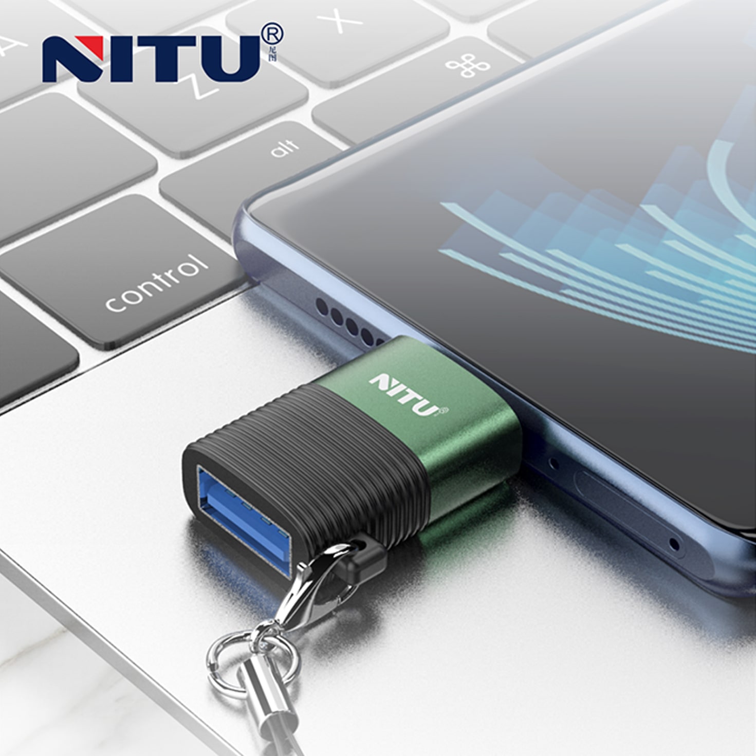 تبدیل NT-CN17 Nitu OTG Micro-USB