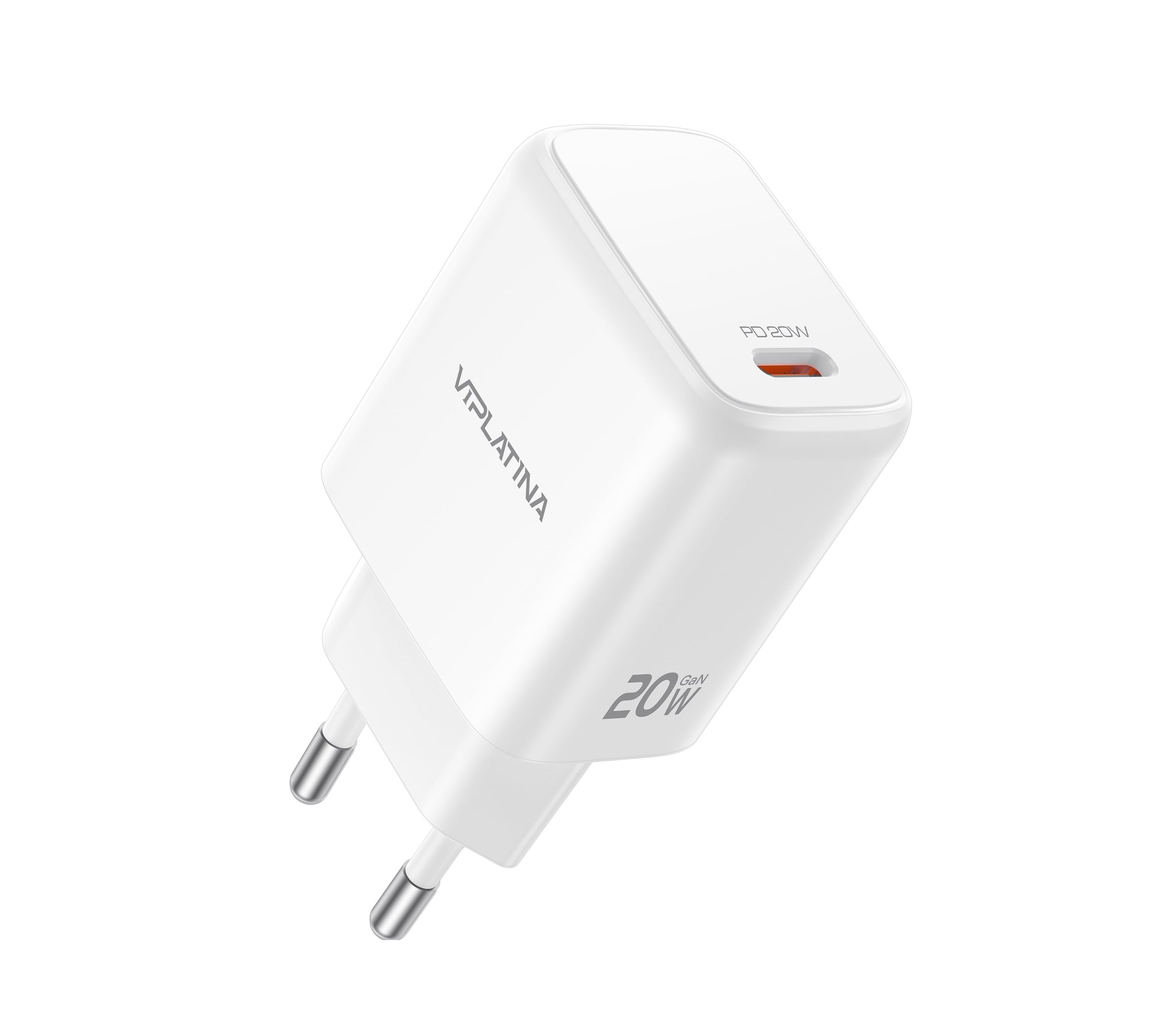 شارژر دیواری فست شارژ 20واتی وی آی پلاتینا VIPLATINA VC24