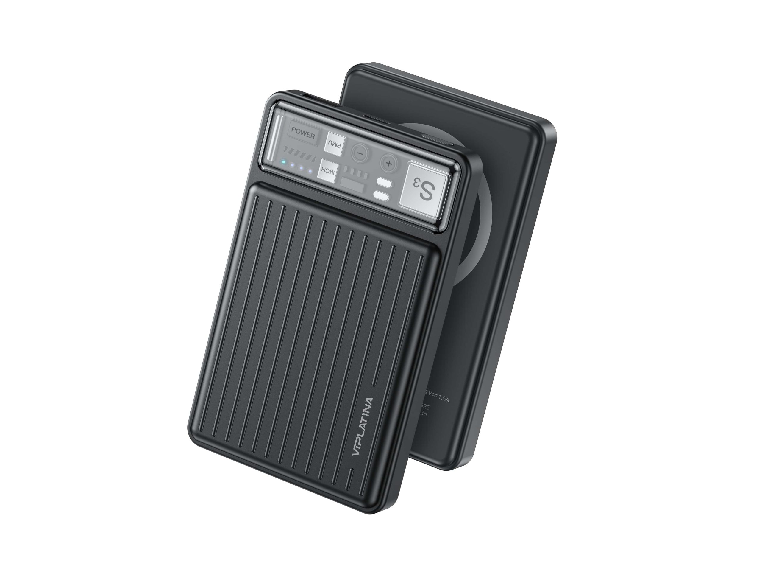 پاوربانک وایرلس 10000 میلی آمپر وایرلس شارژ 22.5 واتی مدل وی آی پلاتینا VIPLATINA VP12