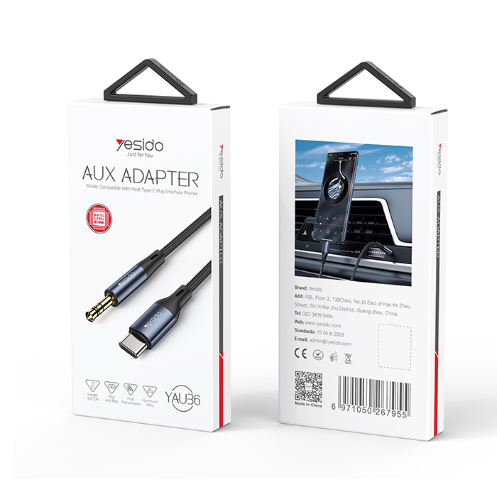 کابل Aux تایپ سی یسیدو Yesido YAU36
