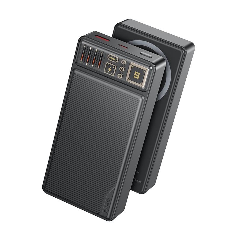 پاوربانک20000 میلی آمپر وایرلس شارژ 22.5 واتی یسیدو YESIDO YP58