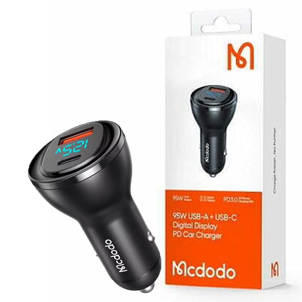 شارژر فندکی مکدودو مدل Mcdodo CC567 QC 95W
