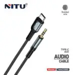 کابل Aux تایپ سی نیتو NITU NAC020 طول 1متر