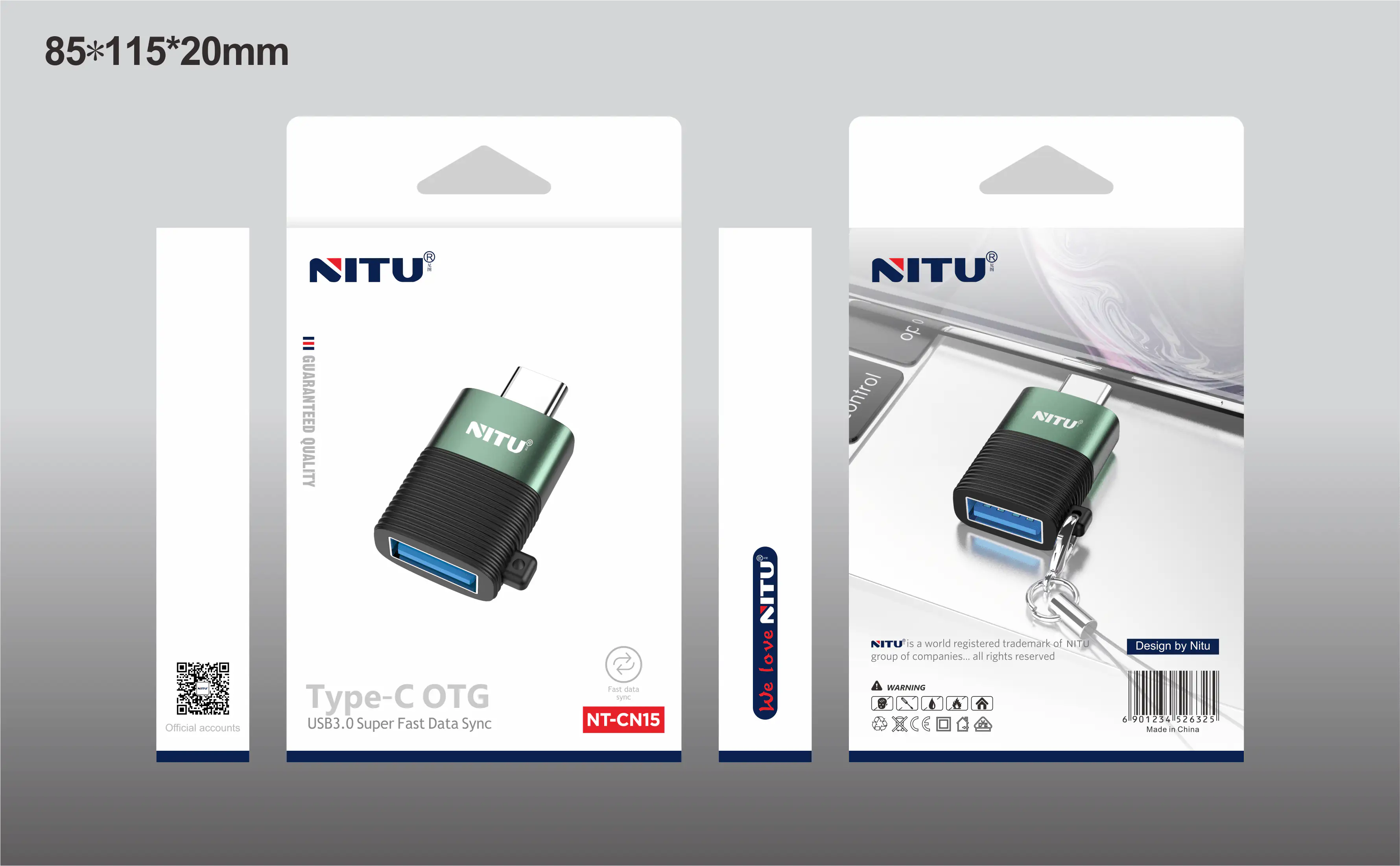 تبدیل NT-CN15 Nitu OTG Type-C