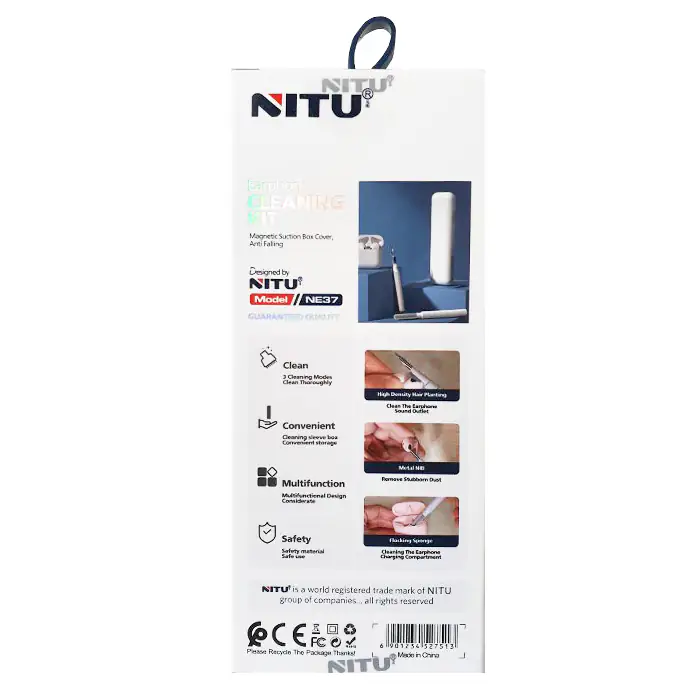 کیت تمیزکننده ی ایرپاد نیتو Nitu NE37 Multipurpose Cleaning Kit