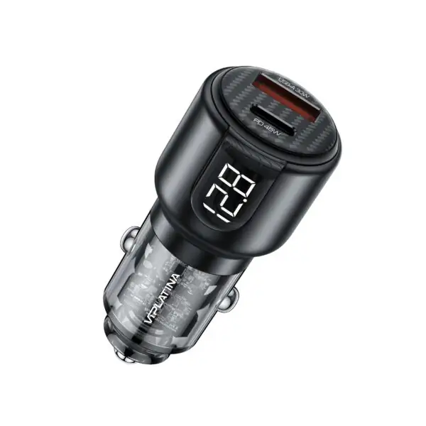 شارژر فندکی 48واتی سوپر فست شارژ وی آی پلاتینا VIPLATINA VK24