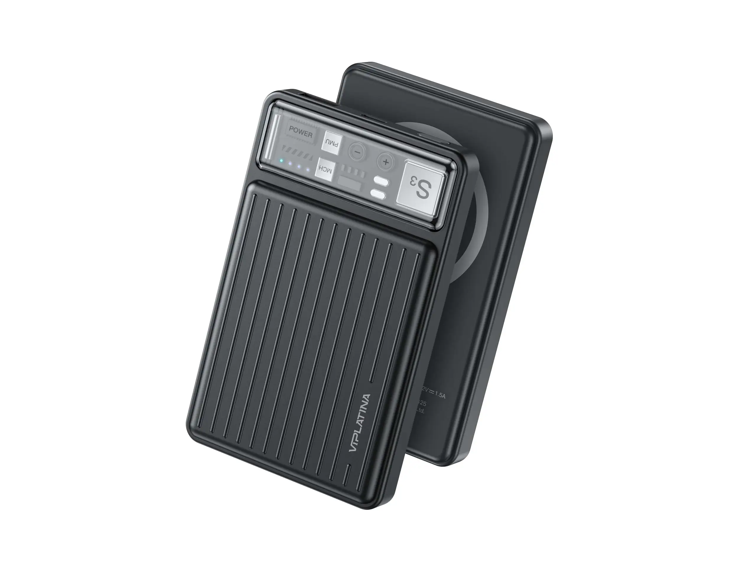 پاوربانک وایرلس 10000 میلی آمپر مدل وی آی پلاتینا VIPLATINA VP12