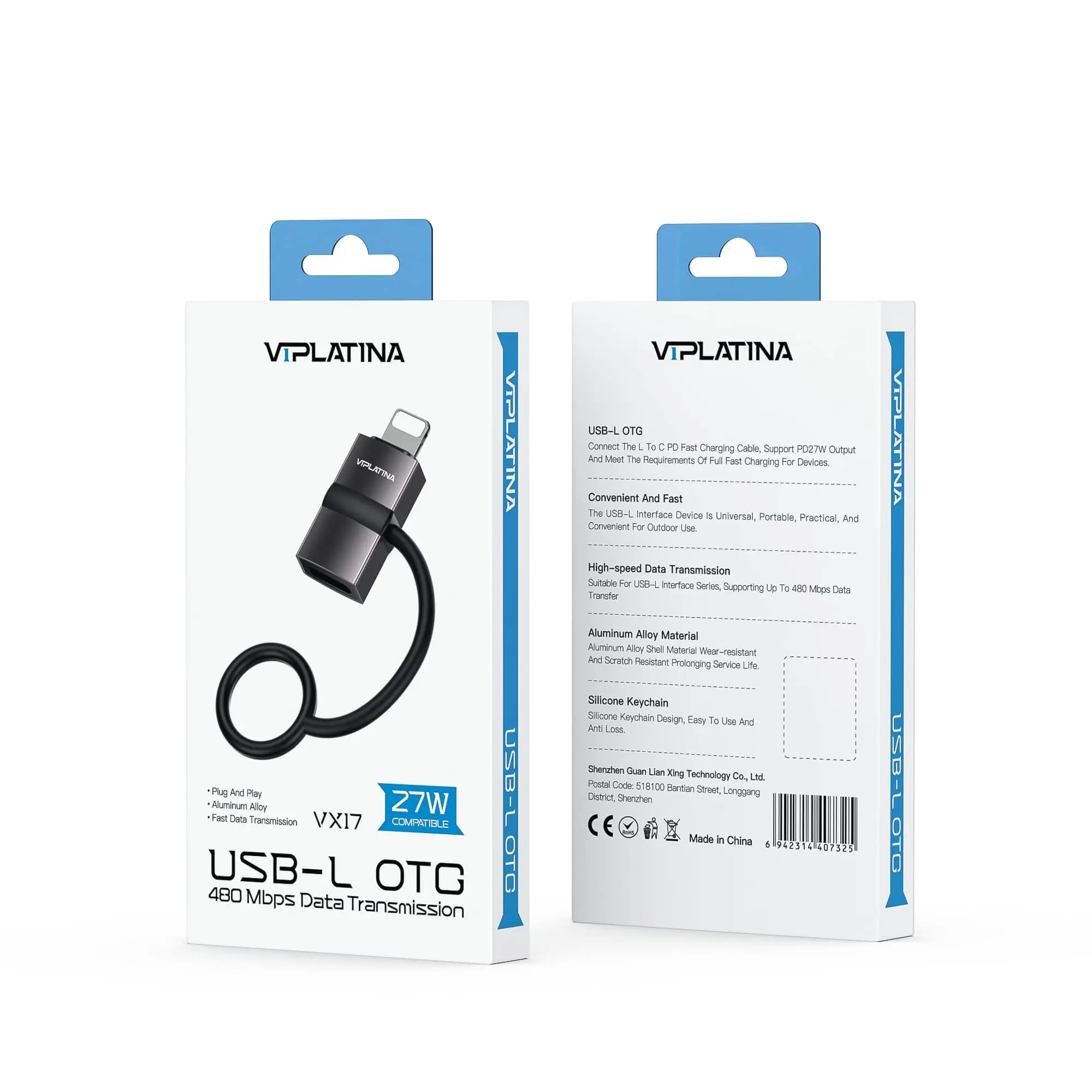 تبدیل لایتنینگ VIPLATINA VX17 OTG