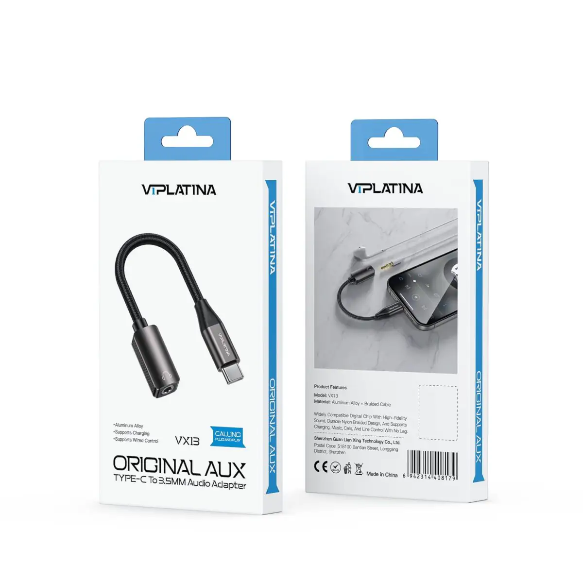 تبدیل Aux تایپسی وی آی پلاتینا VIPLATINA VX13