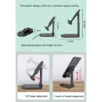 پایه نگهدارنده رومیزی موبایل یسیدو YESIDO C85