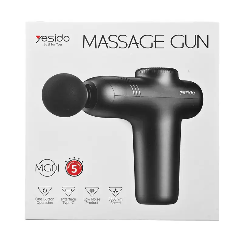 دستگاه ماساژور تفنگی یسیدو مدل yesido MG01