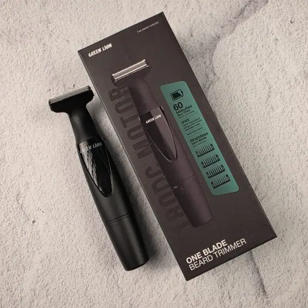 ماشین اصلاح گرین لاین مدل Green lion One Blade با قابلیت ضد آب و تیغه استیل ضد زنگ